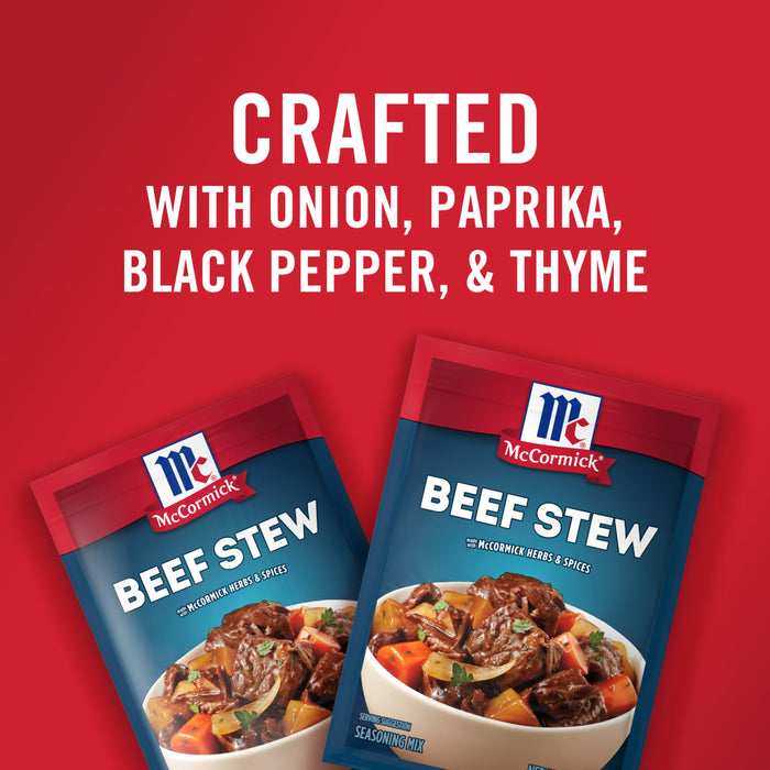 McCormick® Classic Beef Stew Seasoning Mix, 1.5 oz (6-Pack)