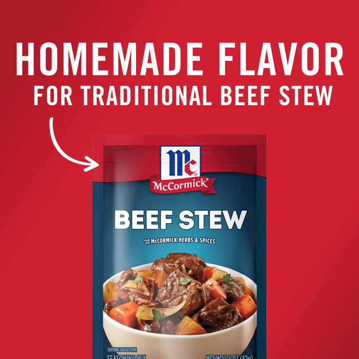 McCormick® Classic Beef Stew Seasoning Mix, 1.5 oz (6-Pack)