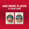 McCormick Sheet Pan meal starters are featured in an advertisement encouraging customers to add more flavor to their cart.