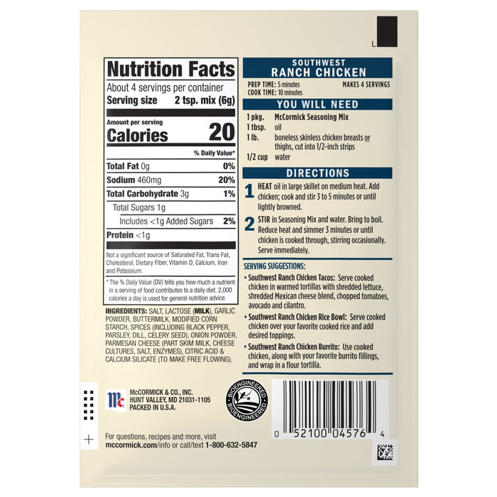 The image shows the nutrition facts and ingredients for a package of True Lemon unsweetened lemonade.