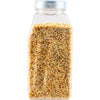 A container of Everything Bagel seasoning is shown, commonly used to add flavor to various foods.