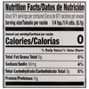 The bilingual English and Spanish nutrition facts label for Mccormick Culinary Peruvian Seasoning Powder 24 Oz shows that a one-quarter teaspoon serving contains zero calories and 90 milligrams of sodium.