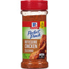 ['A bottle of McCormick Perfect Pinch Rotisserie Chicken Seasoning.']