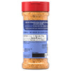 The back of a bottle of Mccormick Perfect Pinch Steak Seasoning Ground 7 Oz, showing the nutritional facts, ingredients, and company information.