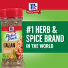 McCormick Perfect Pinch Italian Seasoning, the number one herb and spice brand in the world.