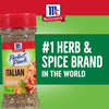 McCormick Perfect Pinch Italian Seasoning, the number one herb and spice brand in the world.