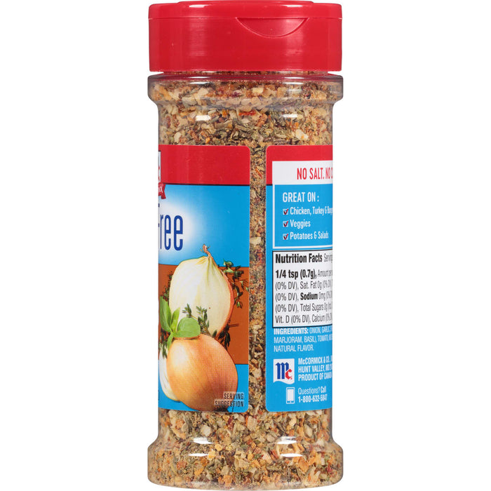 McCormick® Salt Free Onion and Herb Seasoning, 4.16 oz