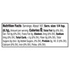 A nutrition facts label for Mccormick Onion And Herb Seasoning Crystal 4.16 Oz showing zero calories and zero milligrams of sodium per one quarter teaspoon serving.