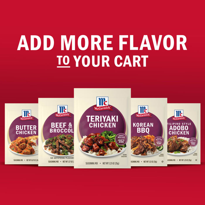 McCormick promotes adding more flavor to your cart with a variety of meal kits.