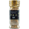 ['A bottle of Grill Mates Butcher Blend seasoning with a label that says Respect the Meat and Gluten Free.']