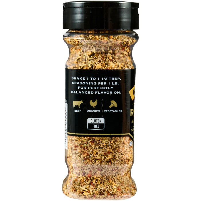 A bottle of Grill Mates Respect the Meat seasoning.