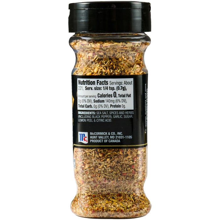 A bottle of McCormick &amp; Co. Respect the Meat seasoning.