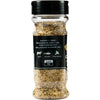 A bottle of Cattleman's Grill Ranchero Seasoning is shown, highlighting its versatility for beef, fish, and poultry.