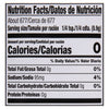 ['Nutrition facts label for a product with 0 calories, 0g fat, 95mg sodium, 0g carbohydrates and 0g protein.']