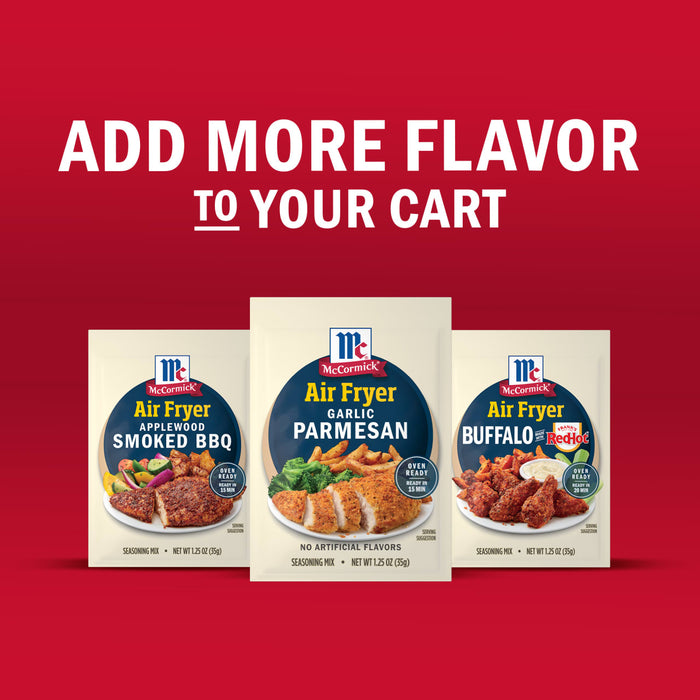 McCormick offers a variety of Air Fryer seasoning mixes to add more flavor to your cart.