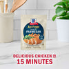 McCormick Air Fryer Garlic Parmesan seasoning packet is displayed with the promise of delicious chicken in 15 minutes.