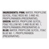 ['Three bottles of food coloring with instructions on how to color eggs.']