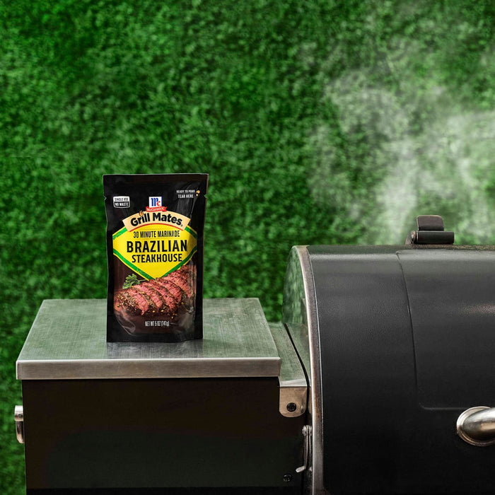 McCormick® Grill Mates® Brazilian Steakhouse Marinade, 5 oz (6-Pack)