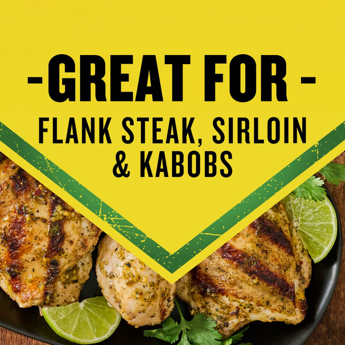 This image showcases grilled flank steak sirloin and kabobs highlighting the versatility of a product.