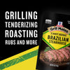 McCormick Grill Mates Brazilian Steakhouse 30 Minute Marinade is advertised for grilling tenderizing roasting rubs and more.