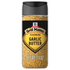 A bottle of McCormick Grill Mates Garlic Butter seasoning.