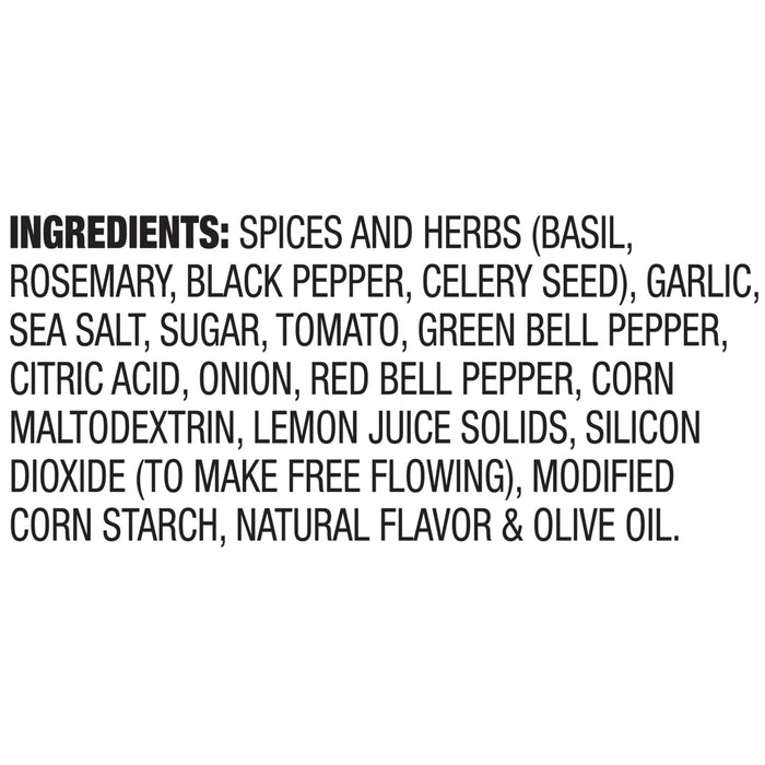 ['A list of ingredients for a product.']