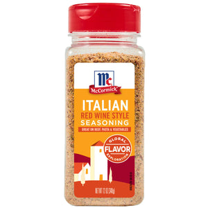 McCormick® Italian Red Wine Style Seasoning, 12 oz