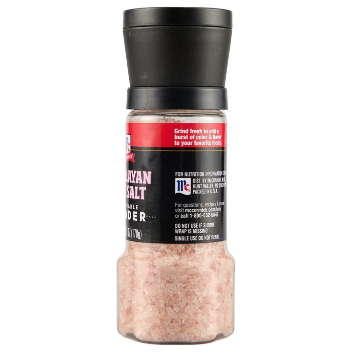 McCormick® Himalayan Pink Salt Grinder, 6.03 oz