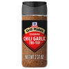 A bottle of McCormick Grill Mates Chili Garlic Tri-Tip seasoning.