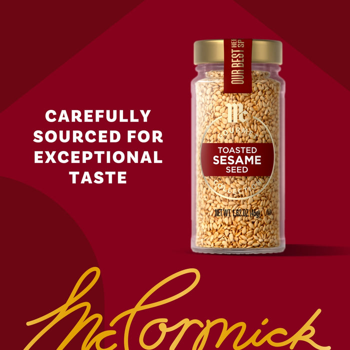McCormick Toasted Sesame BBQ seasoning is carefully sourced for exceptional taste.