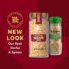 A new look for McCormick Gourmet Collection herbs and spices, featuring a jar of sesame seeds.