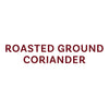 Text reads Roasted Ground Coriander.
