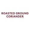 Text reads Roasted Ground Coriander.