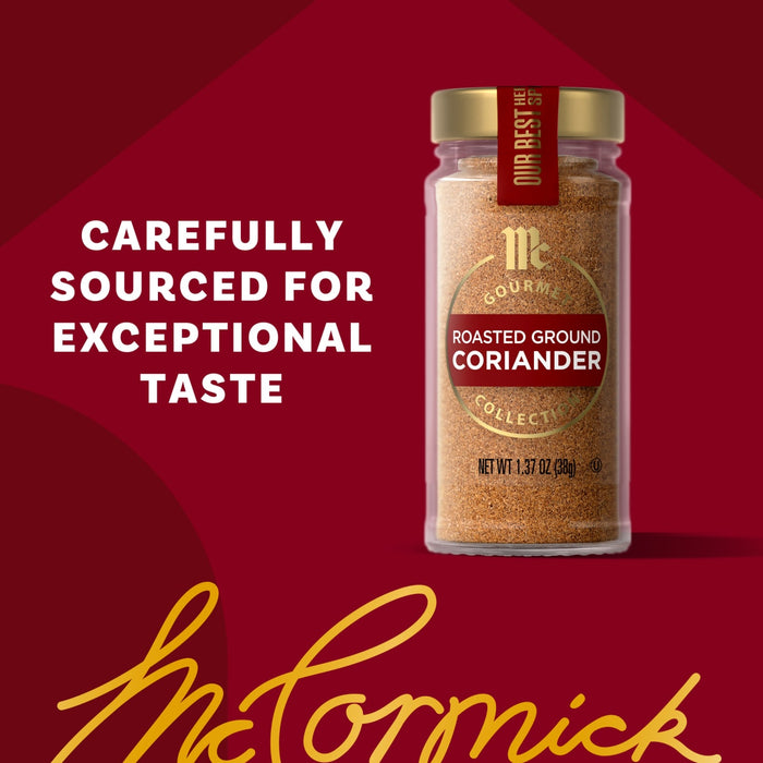 McCormick Ground Coriander is carefully sourced for exceptional taste.