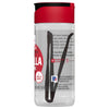 ['A McCormick Vanilla Beans jar with two vanilla beans inside.']