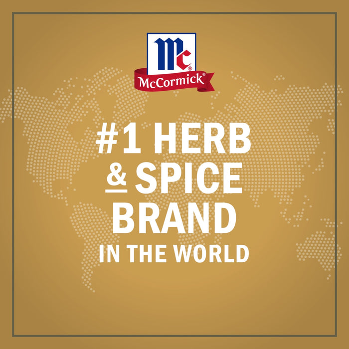 McCormick is the number one herb and spice brand in the world.