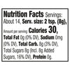 ['Nutrition facts label for a product with 30 calories per serving.']