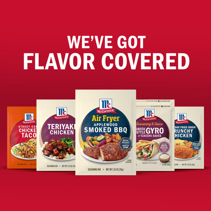 McCormick product packaging is displayed with the tagline We've Got Flavor Covered.