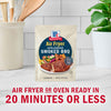 McCormick Air Fryer Smoked BBQ seasoning packet, advertising air fryer or oven-ready meals in 20 minutes or less.