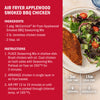 Recipe for Air Fryer Applewood Smoked BBQ Chicken using McCormick's Air Fryer Applewood Smoked BBQ Seasoning Mix.
