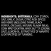 A list of ingredients for a product.