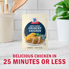 McCormick Garlic Herb Crunchy Chicken mix promises delicious chicken in 25 minutes or less.