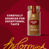 McCormick Celery Seed is carefully sourced for exceptional taste.