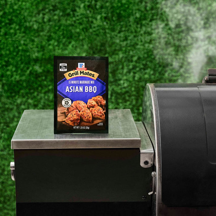McCormick® Grill Mates® Asian BBQ Marinade Mix, 1.25 oz (6-Pack)