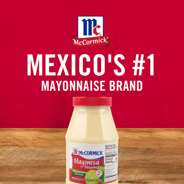 McCormick Mayonesa (Mayonnaise) With Lime Juice, 62.5 oz