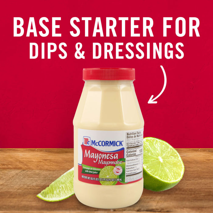 McCormick Mayonesa (Mayonnaise) With Lime Juice, 62.5 oz