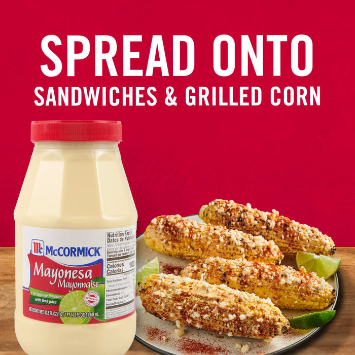 McCormick Mayonesa (Mayonnaise) With Lime Juice, 62.5 oz