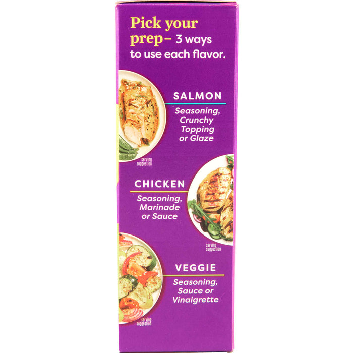 A package of McCormick Grill Mates seasoning blends shows the different ways to use each flavor.
