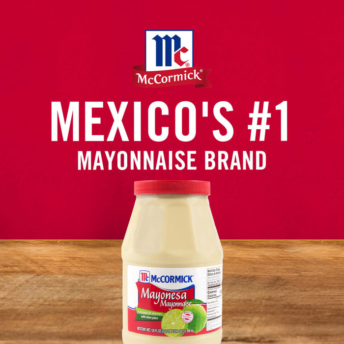 ['McCormick Mayonnaise is the number one mayonnaise brand in Mexico.']