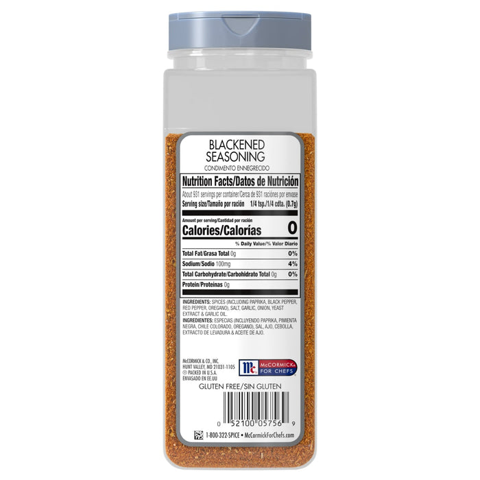 McCormick Culinary Blackened Seasoning, 23.0 oz
